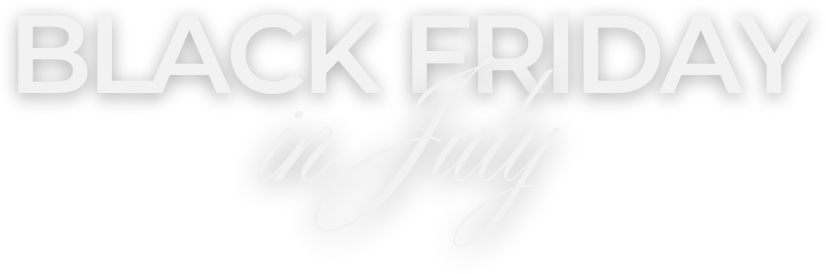 Black Friday in July logo 2