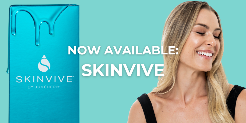 Discover the secret to enduring skin hydration and smoothness with SKINVIVE™ by JUVÉDERM® at our premier Med Spa.
